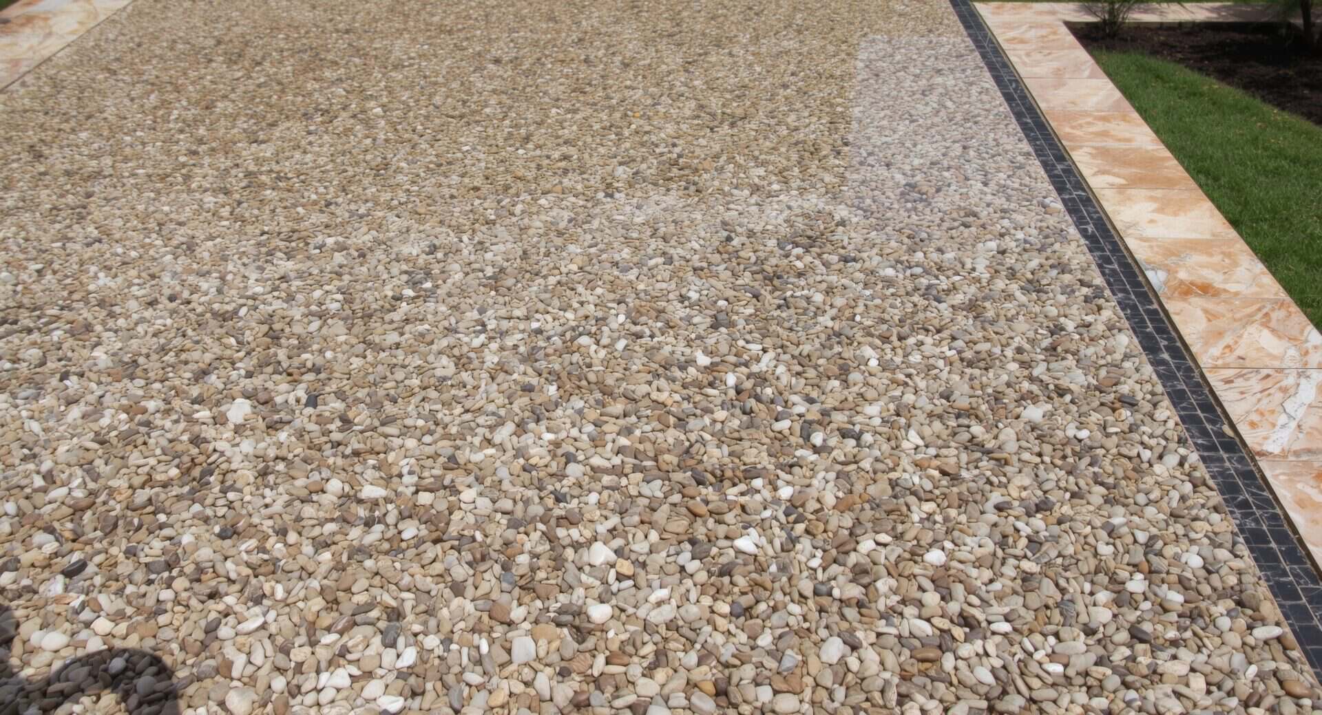 Resin patio