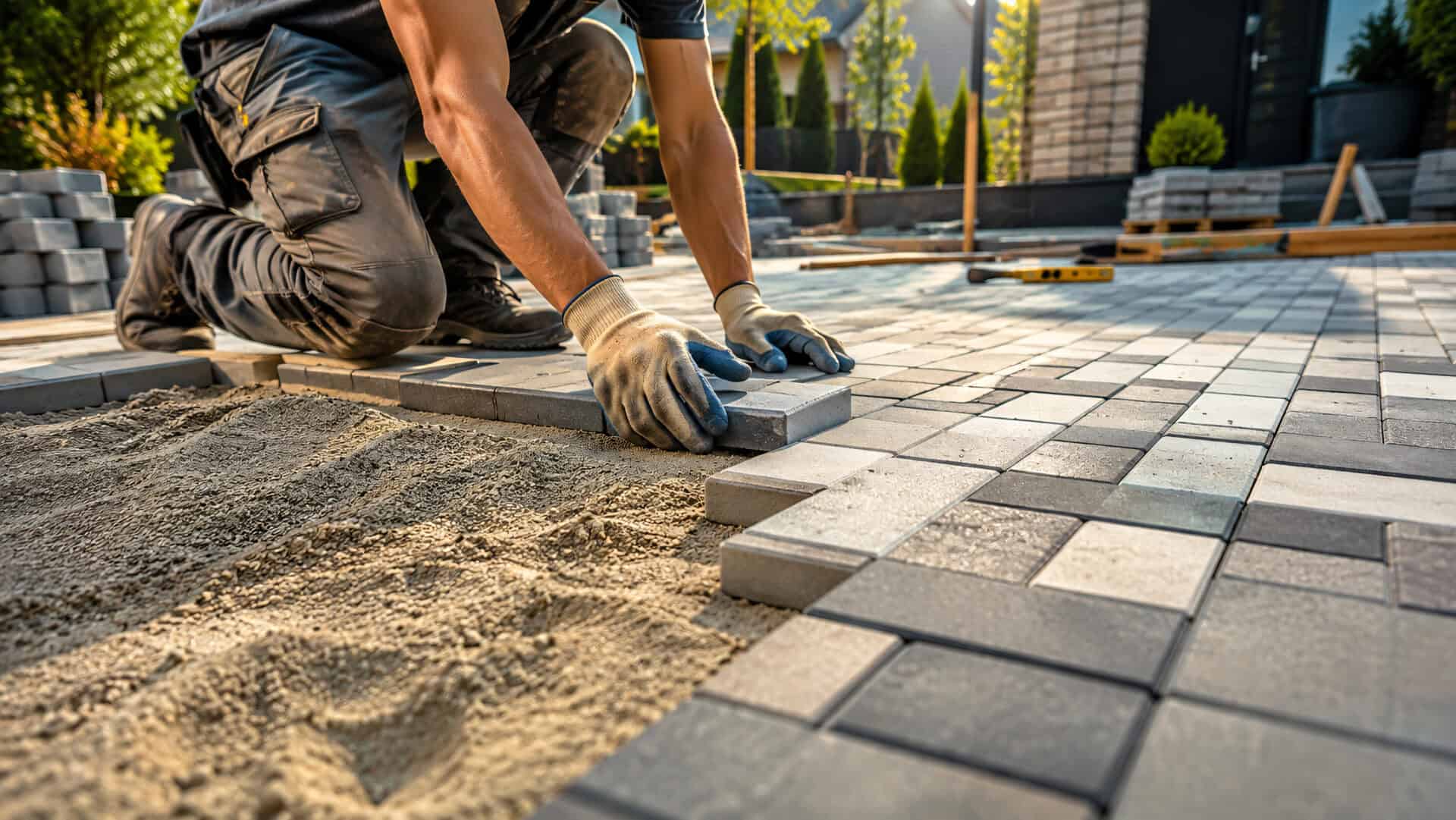 patio installation in rugby