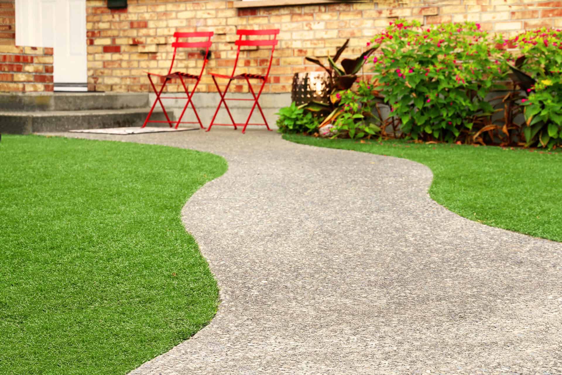 Garden path wavy